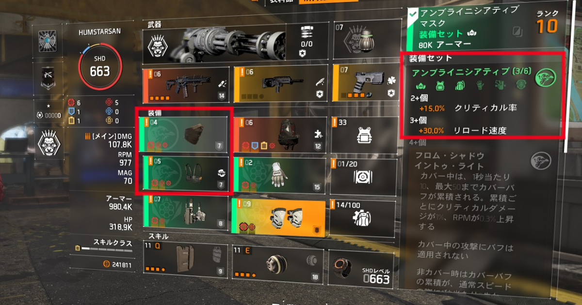 ディビジョン2のアンブライニシアティブ