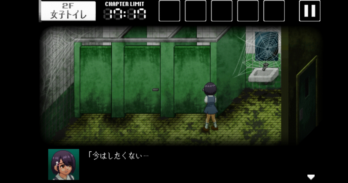 葬回診の女子トイレ