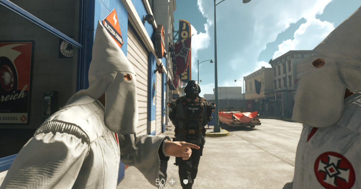 ウルフェンシュタイン2ゲーム画面