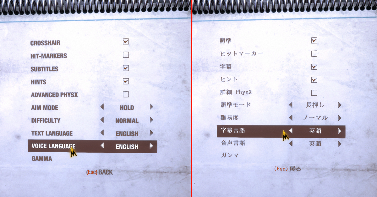 Metro2033Reduxの日本語化