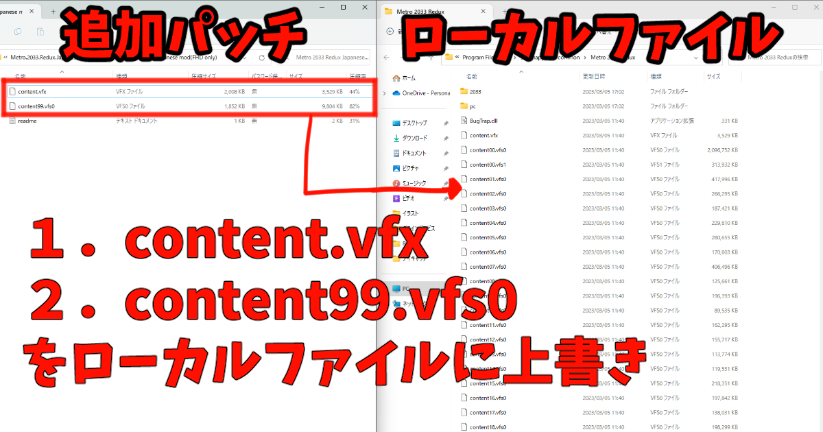 Metro2033Reduxの日本語化